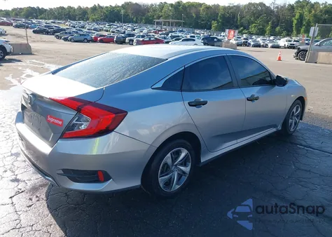 2020 Honda Civic Lx из США, поврежденный, VIN 2HGFC2F67LH572970